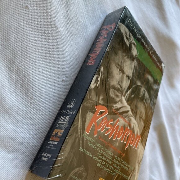 Rashomon VHS Sealed Academy Award-Winning Film Akira Kurosawa Hi-Fi Mono Janus C - Picture 3 of 14
